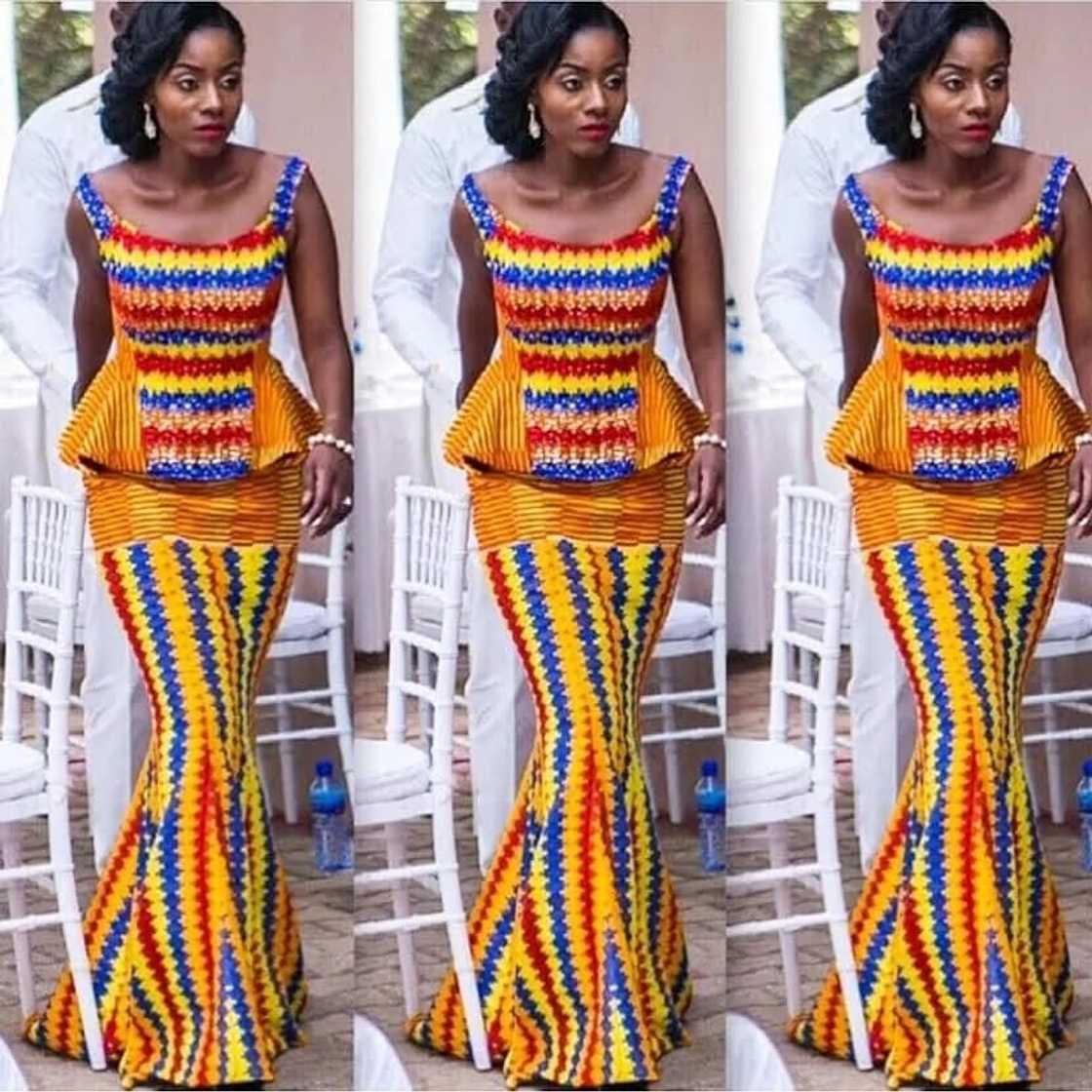 Kente Kaba and Slit