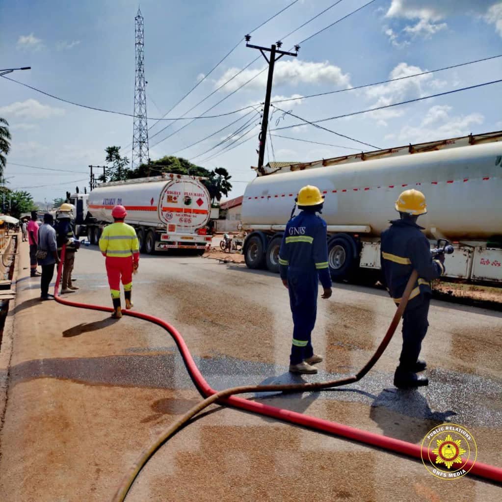 GNFS prevents petrol tanker explosion
