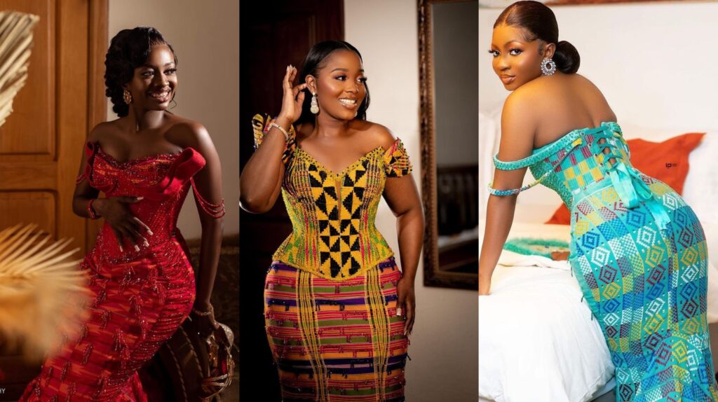 Kente styles for wedding