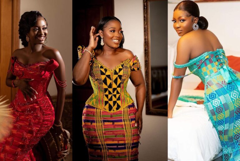 Kente styles for wedding