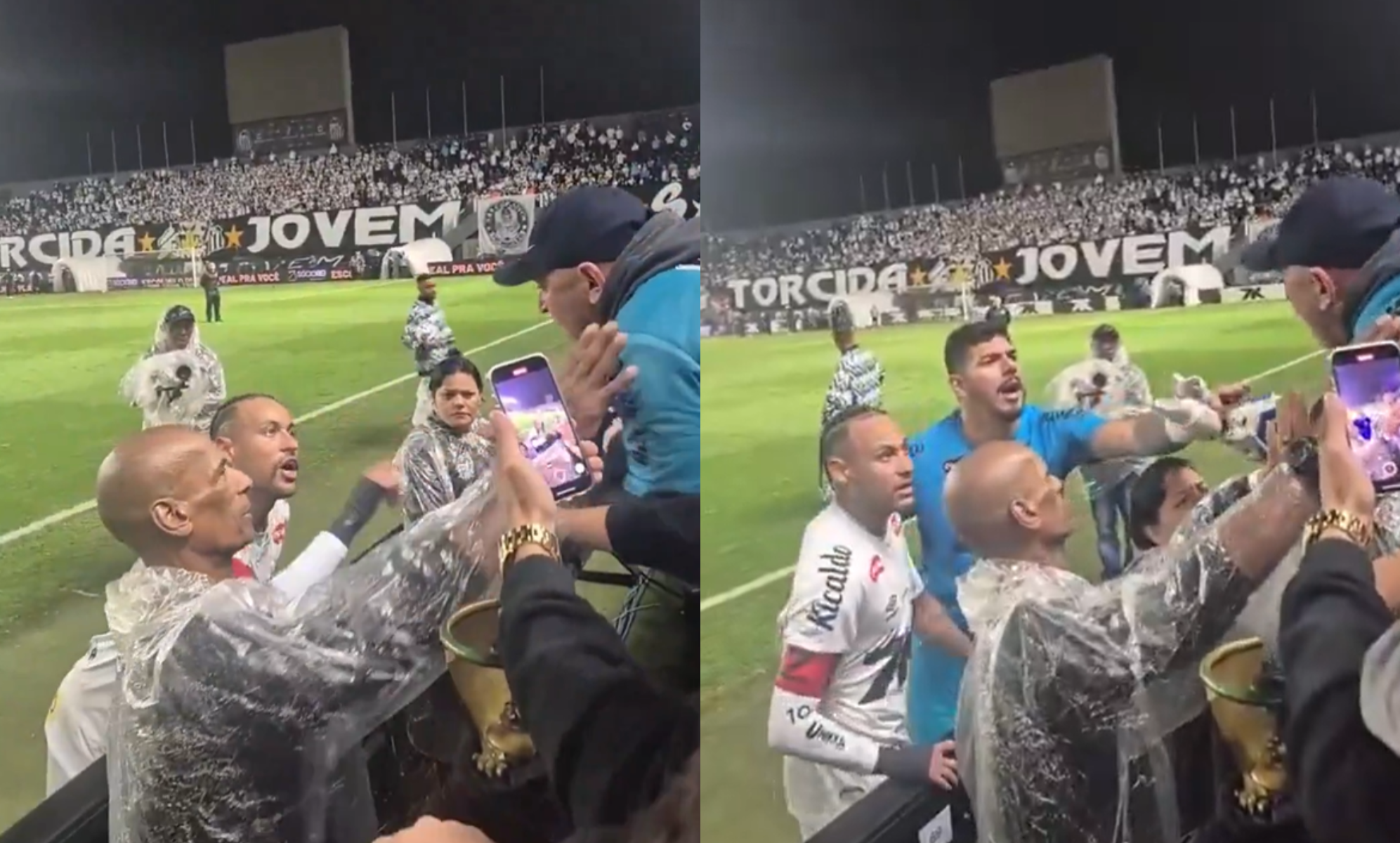 Neymar ‘fights’ with fan after defeat lands Santos in relegation battle (Video)
