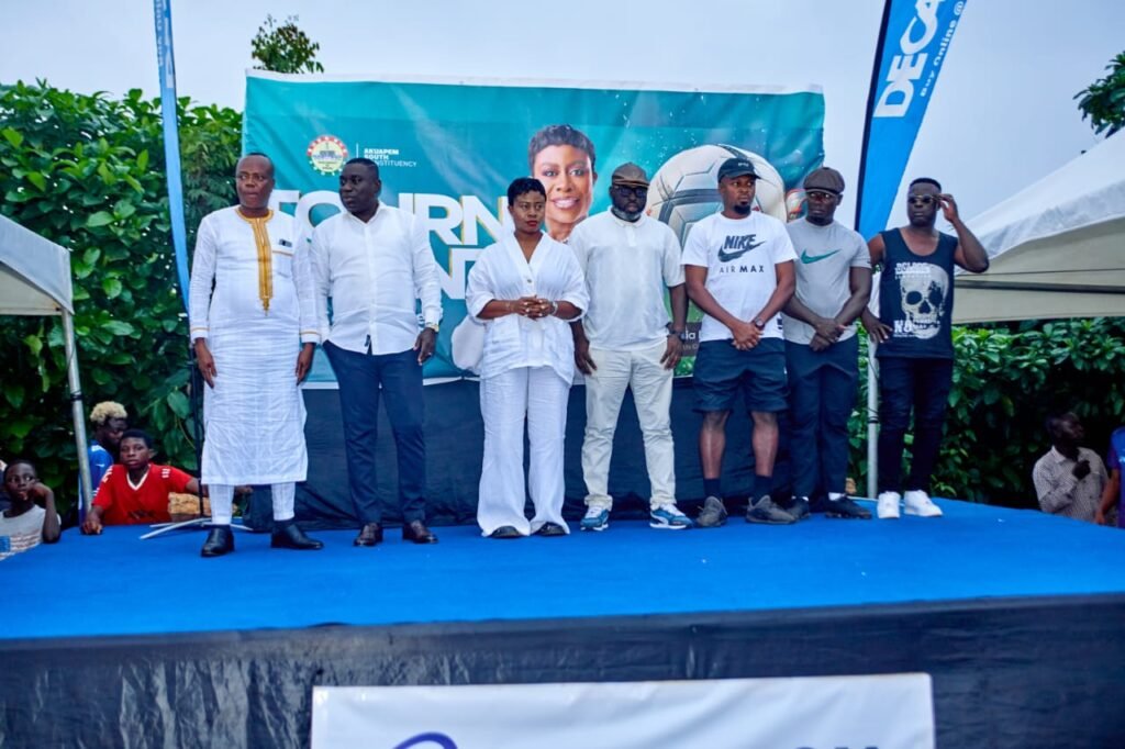 Decathlon Ghana partners Akwapim South MP to host soccer tournament in Aburi