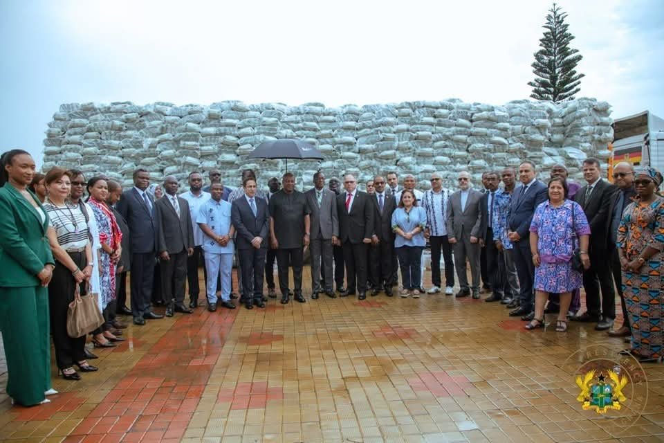 Ghana donates relief items to Jamaica, Cuba, and Sudan